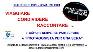 PROTAGONISTA PER UNA SERA XXIª EDIZIONE           